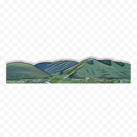 Missoula Montana Sticker Wrap