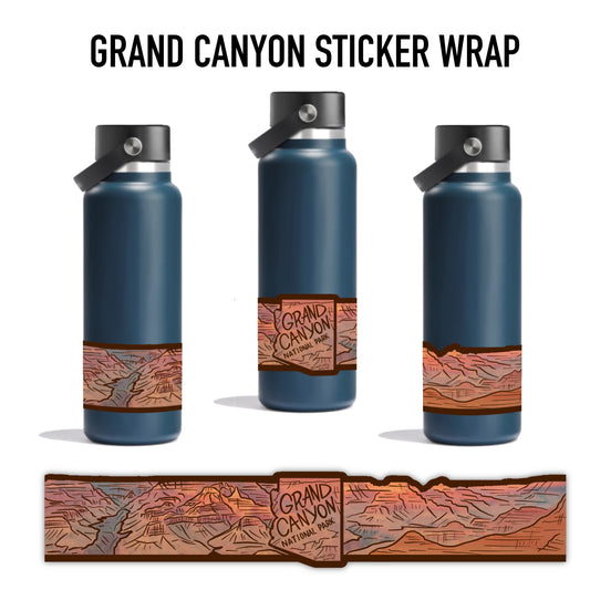 Grand Canyon National Park - Sticker Wrap