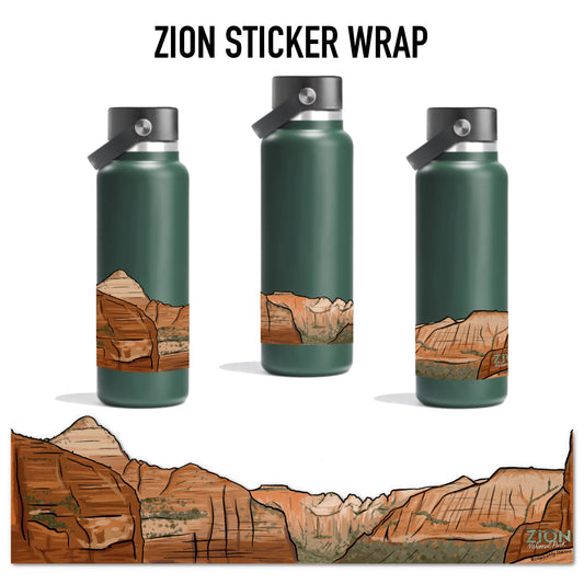 Zion National Park Sticker Wrap