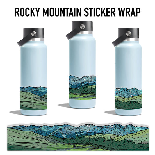 Rocky Mountain National Park - Sticker Wrap