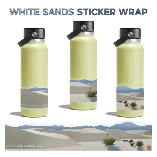 White Sands National Park Sticker Wrap