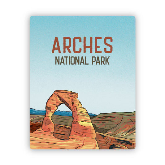 Arches National Park Sticker