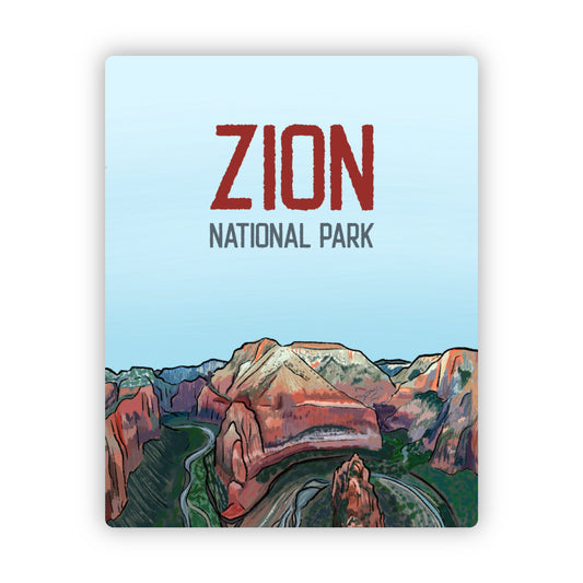 Zion National Park Sticker