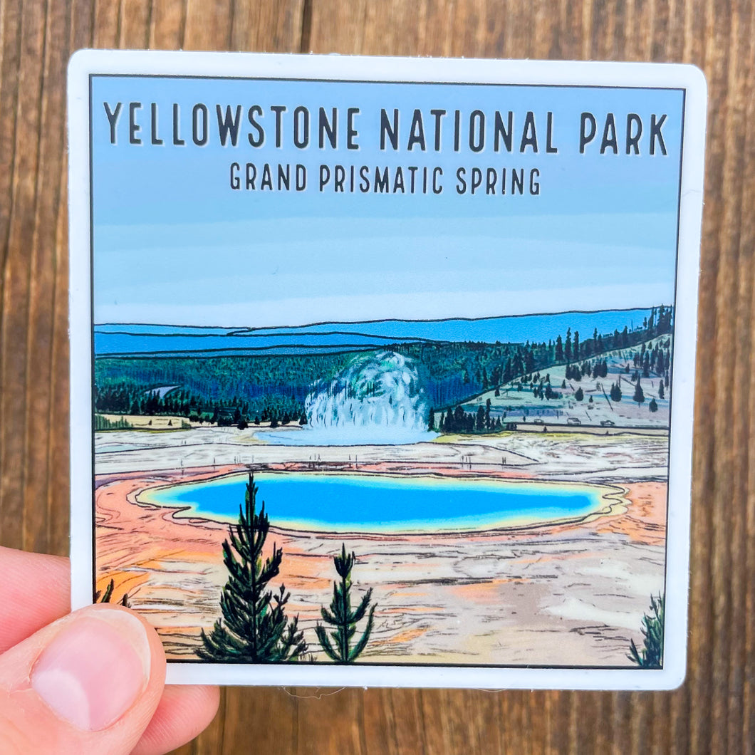 Yellowstone National Park - Grand Prismatic Spring