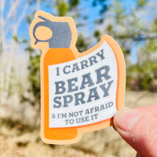 Load image into Gallery viewer, Bear Spray Sticker
