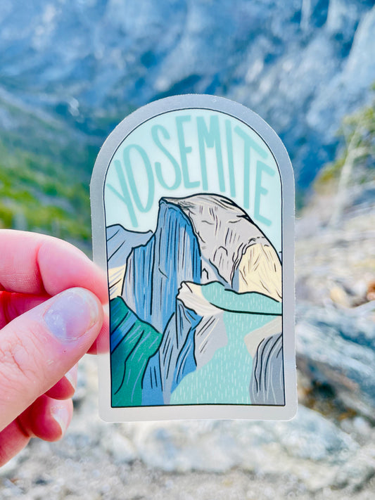 Yosemite Half Dome Sticker