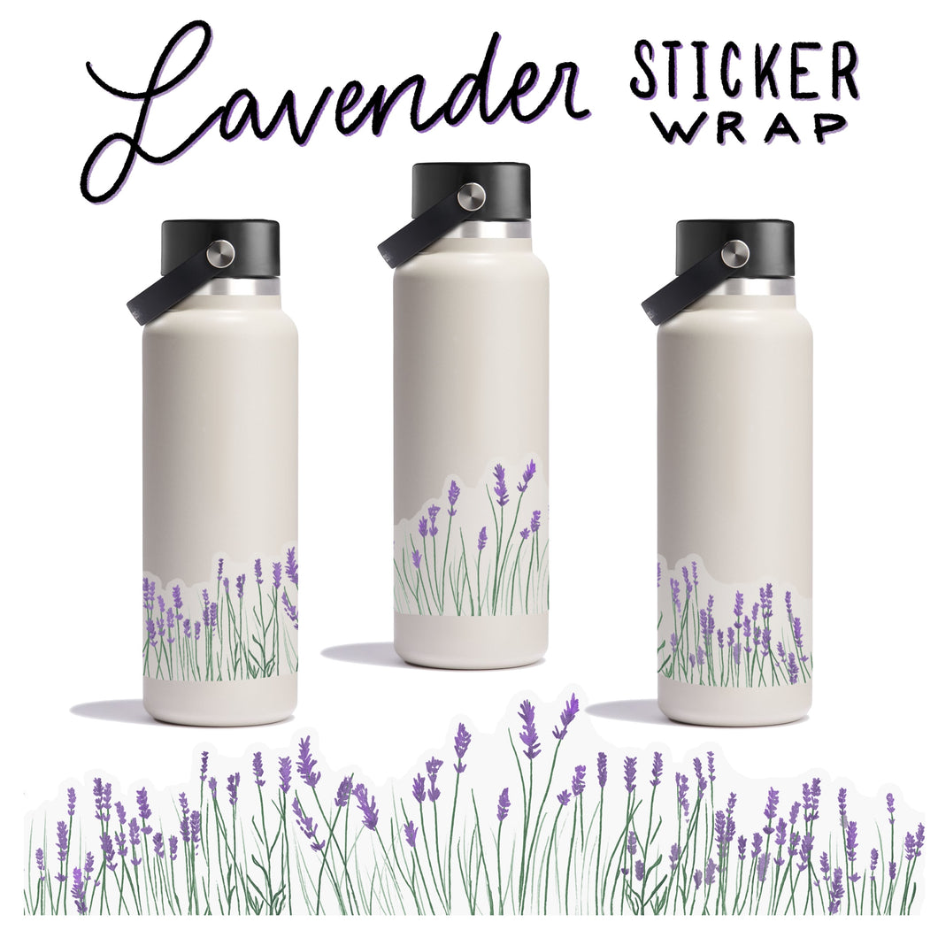 Lavender Sticker Wrap