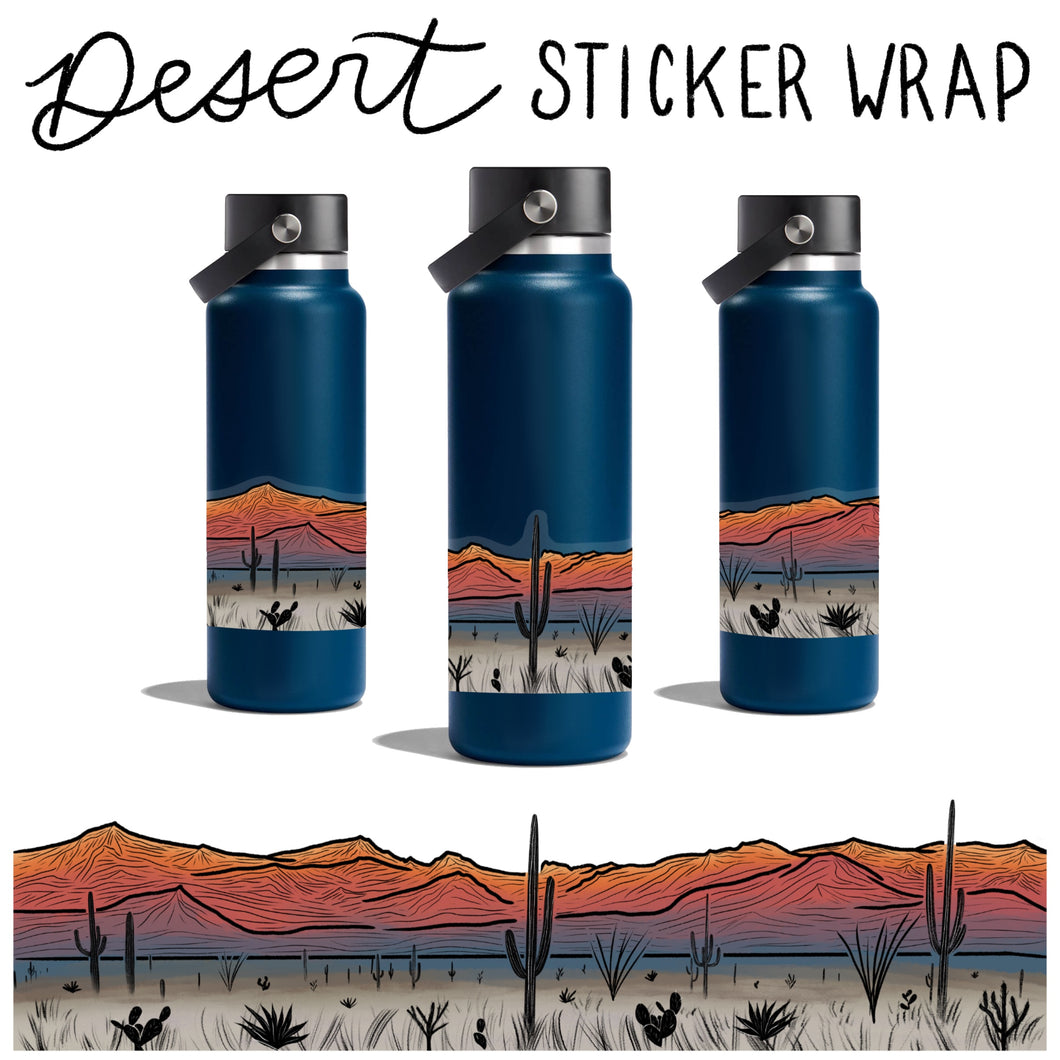 Desert Sticker Wrap