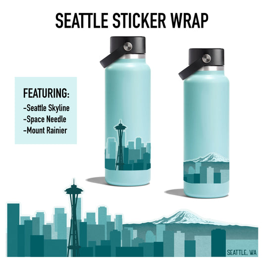 Seattle Sticker Wrap